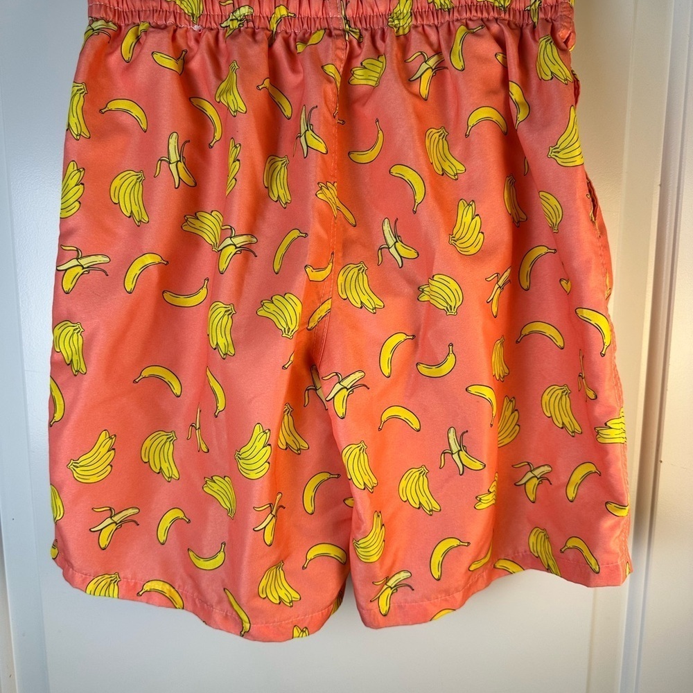 🍌 Banana Print Swim Shorts 🩳 NWOT - Picture 6 of 7